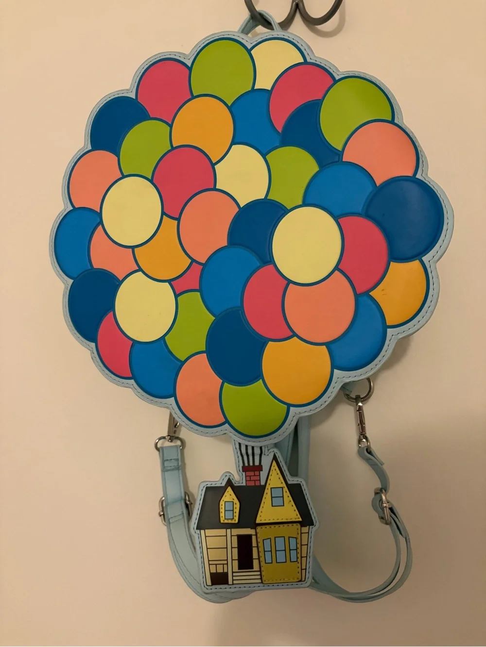 Loungefly Disney Up House and Balloon mini backpack.